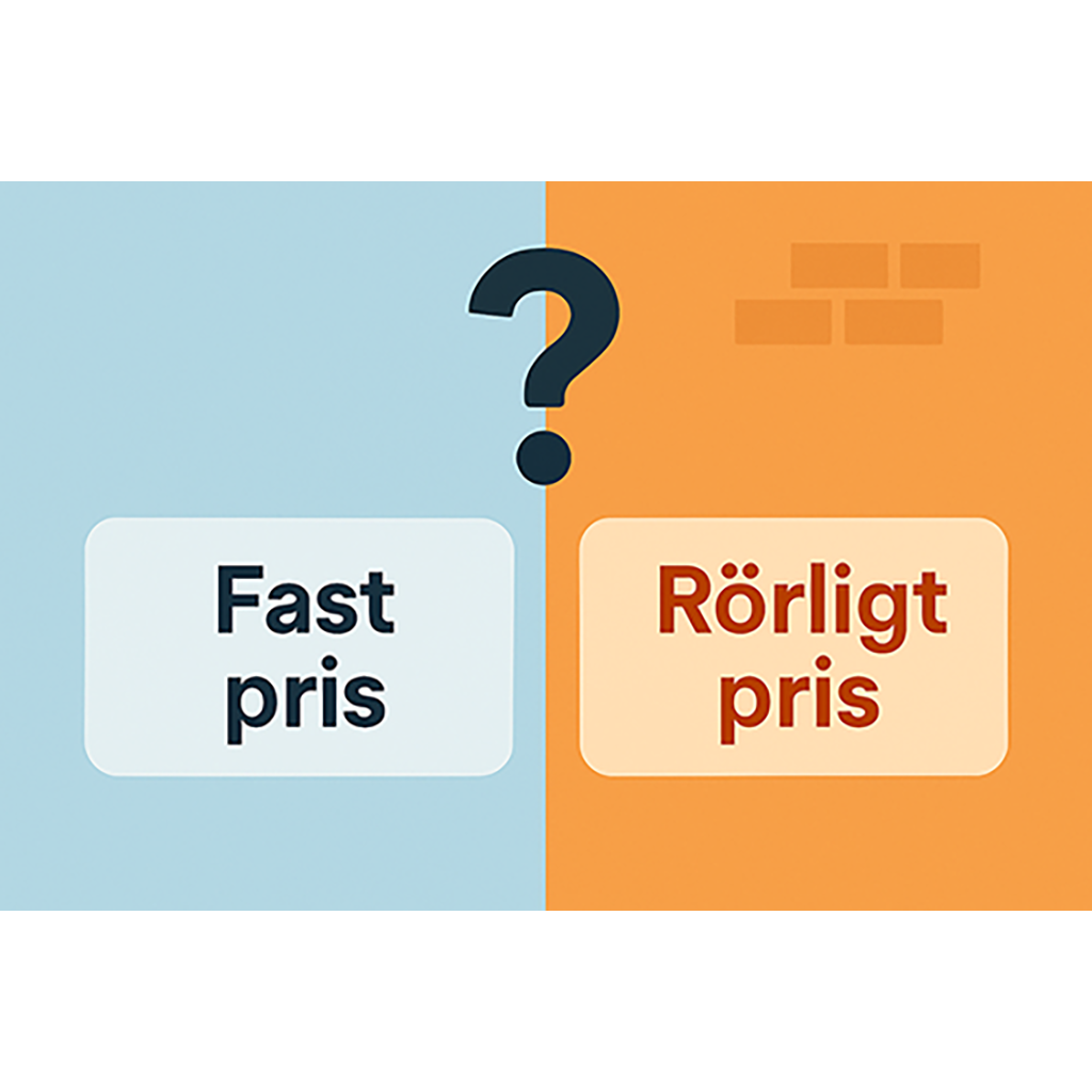Fast eller rörligt pris – vad fungerar bäst vid brandtätning?
